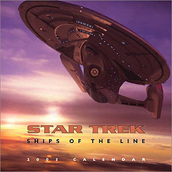 Star Trek Ships of the Line 2003 Calendar